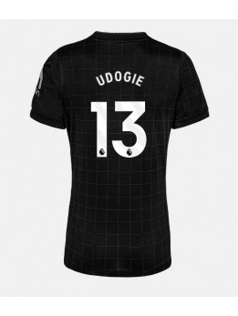 Billige Tottenham Hotspur Destiny Udogie #13 Bortedrakt Dame 2025-26 Kortermet